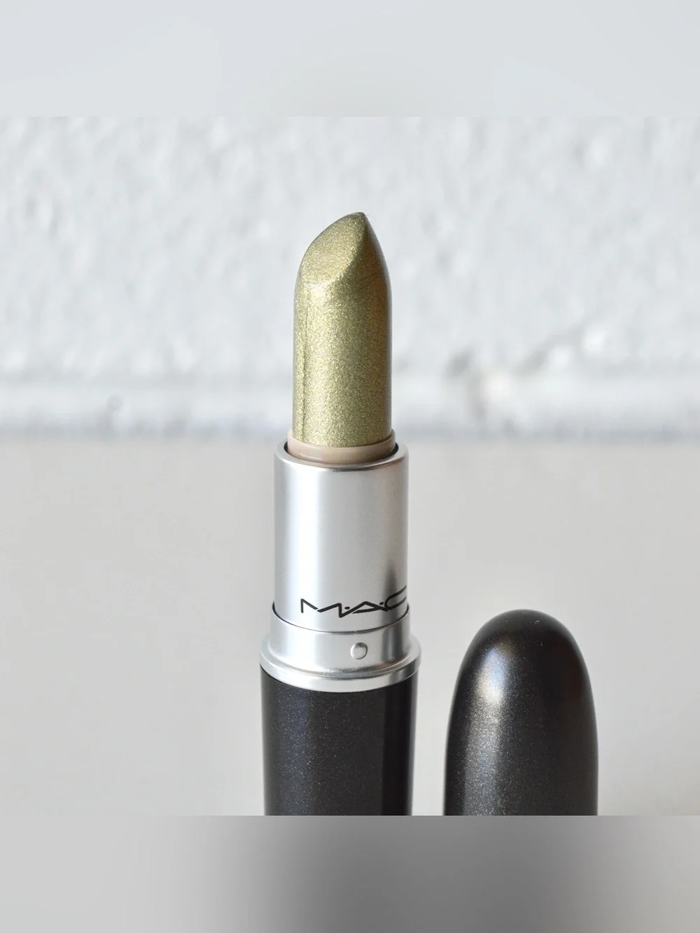 MAC Cosmetics Lipstick *NO INTERRUPTIONS* Discontinued Gorgeous Khaki